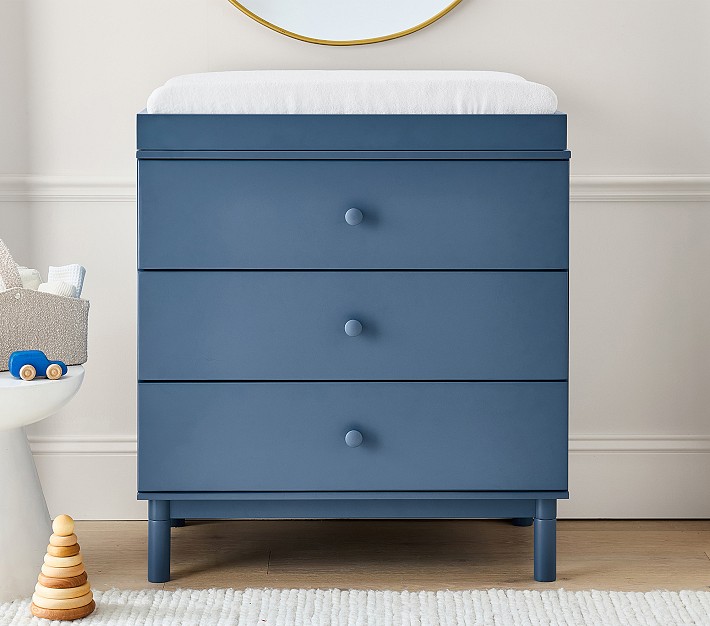 blue dress for baby girl Saxon Light Blue Dresser - Coastal Bedroom Furniture main image 1