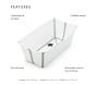 Stokke&reg; Flexi Bath with Newborn Support