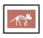 Open Box: Minted Dino Fossils II Wall Art by Teju Reval, 14" x 11" - Black