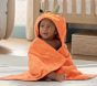Pumpkin Plush Baby Hooded Towel