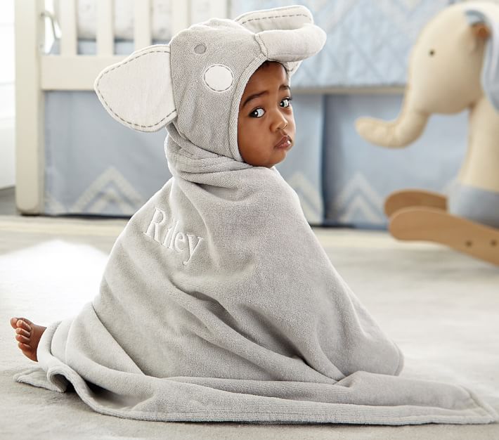 2 Pack Toddler Hooded Bath Towels - 55x27.5 Inch Super Absorbent Coral Fleece With Cute Animal Designs For Boys & Girls