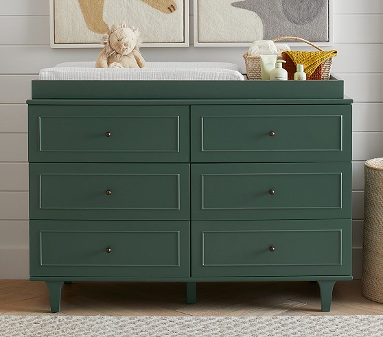 Dawson Extra-Wide Changing Table Dresser & Topper | Pottery Barn Kids