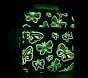 Mackenzie Aqua Spring Butterfly Glow-in-the-Dark Lunch Boxes