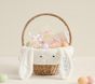 Open Box: Fur Bunny Easter Basket Liner, Small - Ivory