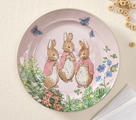 Peter Rabbit™ Flopsy™ Bunnies Plate | Pottery Barn Kids
