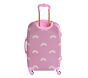 Stoney Clover Lane Pink Rainbows Glitter Hardsided Luggage Collection