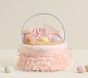 Pink Butterfly Tulle Easter Basket Liner