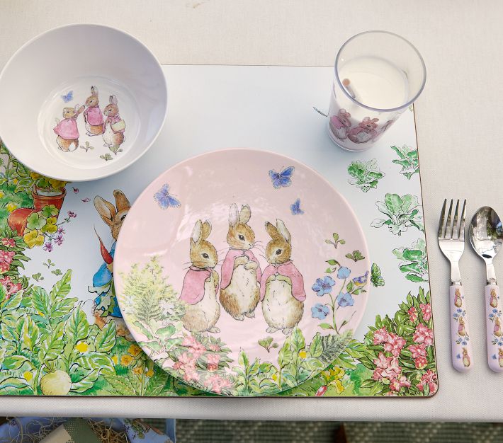 Peter Rabbit™ Flopsy™ Bunnies Utensils | Pottery Barn Kids