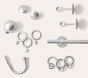 Curtain Clip Rings - Set of 10