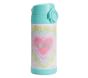 Pink Heart Tie-Dye Mackenzie Water Bottle