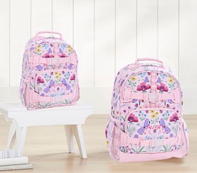 Mackenzie Pink Botanical Butterfly Backpacks | Pottery Barn Kids