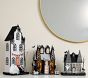 Light-Up Halloween Mantel Village