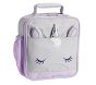 Mackenzie Critter Gray Glitter Lunch Box