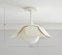 Flower Bud Semi Flushmount