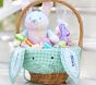 Pink Gingham Plush Bunny