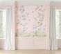 Open Box: AERIN Pink Forest Wall Mural, Peel &amp; Stick Panel, Set of 3