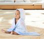 Bow Reversible Baby Beach Hooded Towel UPF 50+
