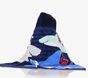 Sharks Baby Beach Hooded Towel