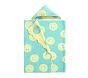 Stoney Clover Lane Smiley Face Jacquard Hooded Towel