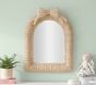 Rattan Bow Mirror (24"x 32")