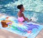 Disney The Little Mermaid Kid Beach Towel UPF 50+