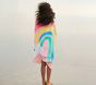 Happy Rainbows Kid Beach Towel UPF 50+