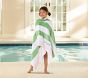 Rugby Stripe Flamingo Kid Beach Towel UPF 50+