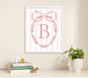 Minted® Precious Ribbon Frame Pink Wall Art by Sam Dubeau