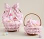 LoveShackFancy Cabbage Rose Easter Basket Liners &amp; Bow