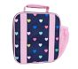 Mackenzie Navy Pink Multi Hearts Lunch Boxes