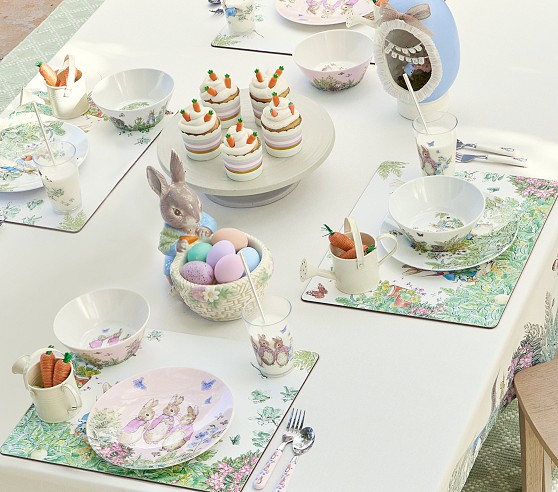 Peter Rabbit™ Easter Tabletop Collection | Pottery Barn Kids