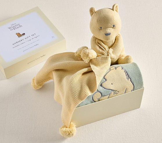 Disney's Winnie The Pooh Thumbie & Blanket Set | Pottery Barn Kids