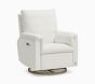 Open Box: Build-Your-Own Dream Recliner with Nightlight & Bluetooth Speaker - Performance Brushed Boucle Ivory, Gold Base