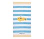 Rugby Stripe Submarine Kid Beach  Towel UPF 50+