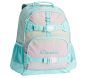 Mackenzie Aqua Sky Ombre Sparkle Glitter Backpacks