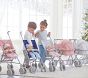 Gray Stars Umbrella Doll Stroller
