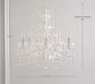 White Lydia Chandelier