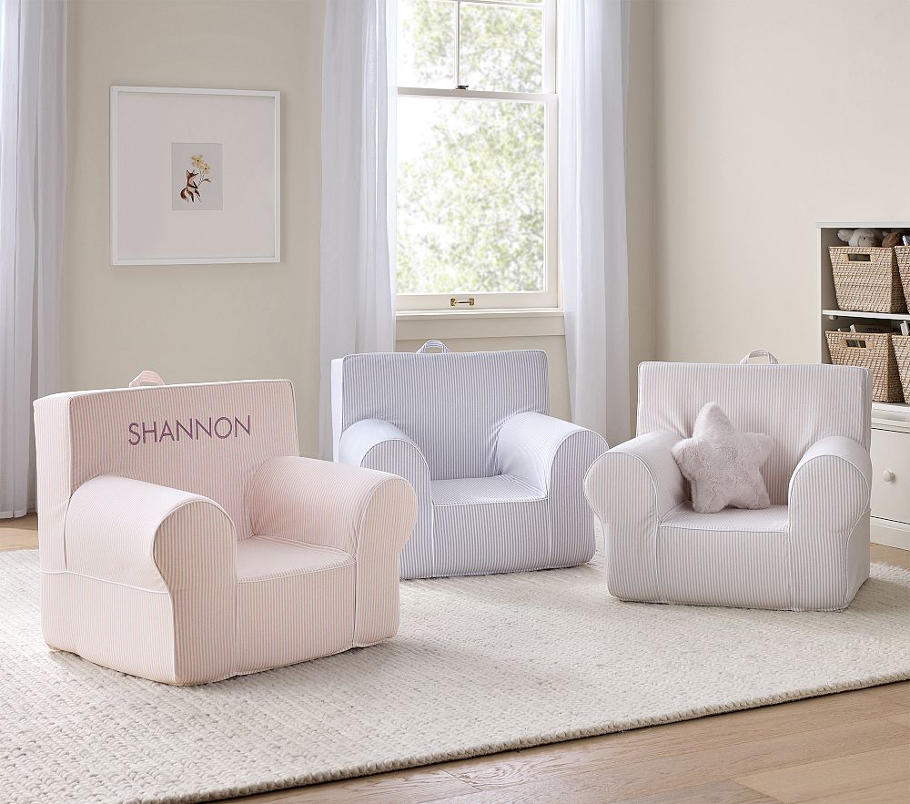 Housse De Chaise Enfant Pottery Barn Kids - Licorne Sherpa - Blanc - 18,5 Pouces