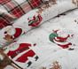 White Santa Comforter &amp; Shams