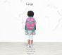 Mackenzie Solid Pink With Green Trim Backpacks