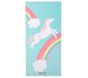 Unicorn Rainbow Kid Beach Towel UPF 50+