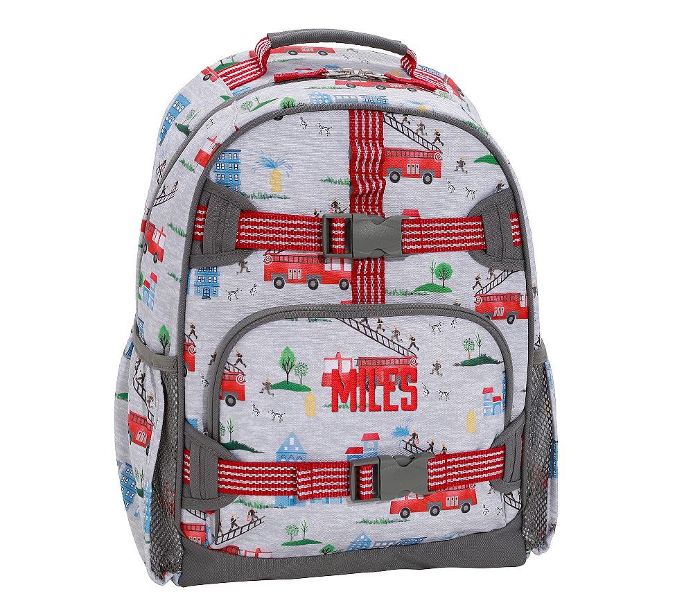 Backpack by Pottery Barn, excellent condition Navy Solid Recycled Backpack | Pottery Barn Kids main image 2