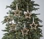 Shatterproof Tinsel Star Ornaments