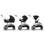 Cybex Gazelle S 2 Single to Double, Aton G &amp; Gazelle S Bassinet Travel System