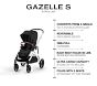 Cybex Gazelle S 2 Single to Double, Cloud G Lux &amp; Gazelle S Bassinet Travel System