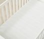 Stripe Organic Jersey Crib Fitted Sheet