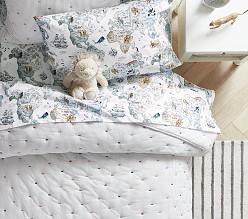 World Map Organic Cotton Sheet Set