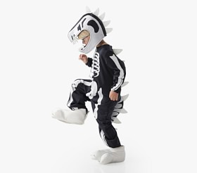 Glow-in-the-Dark Dino Skeleton Halloween Costume | Pottery Barn Kids