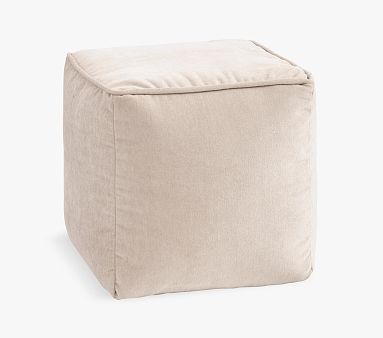 Bean-Filled Vanity Stool