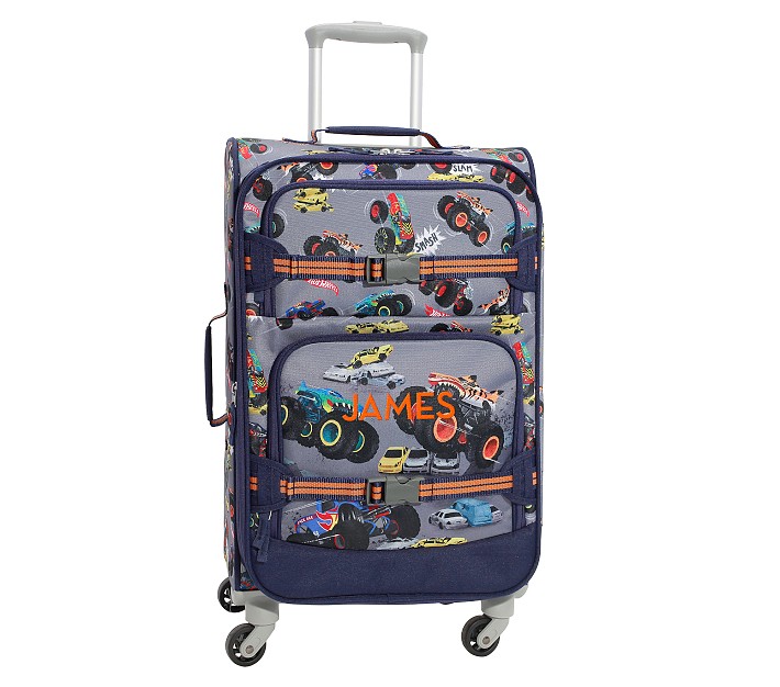 Mackenzie Rainbow Ombre Glitter Luggage | Pottery Barn Kids